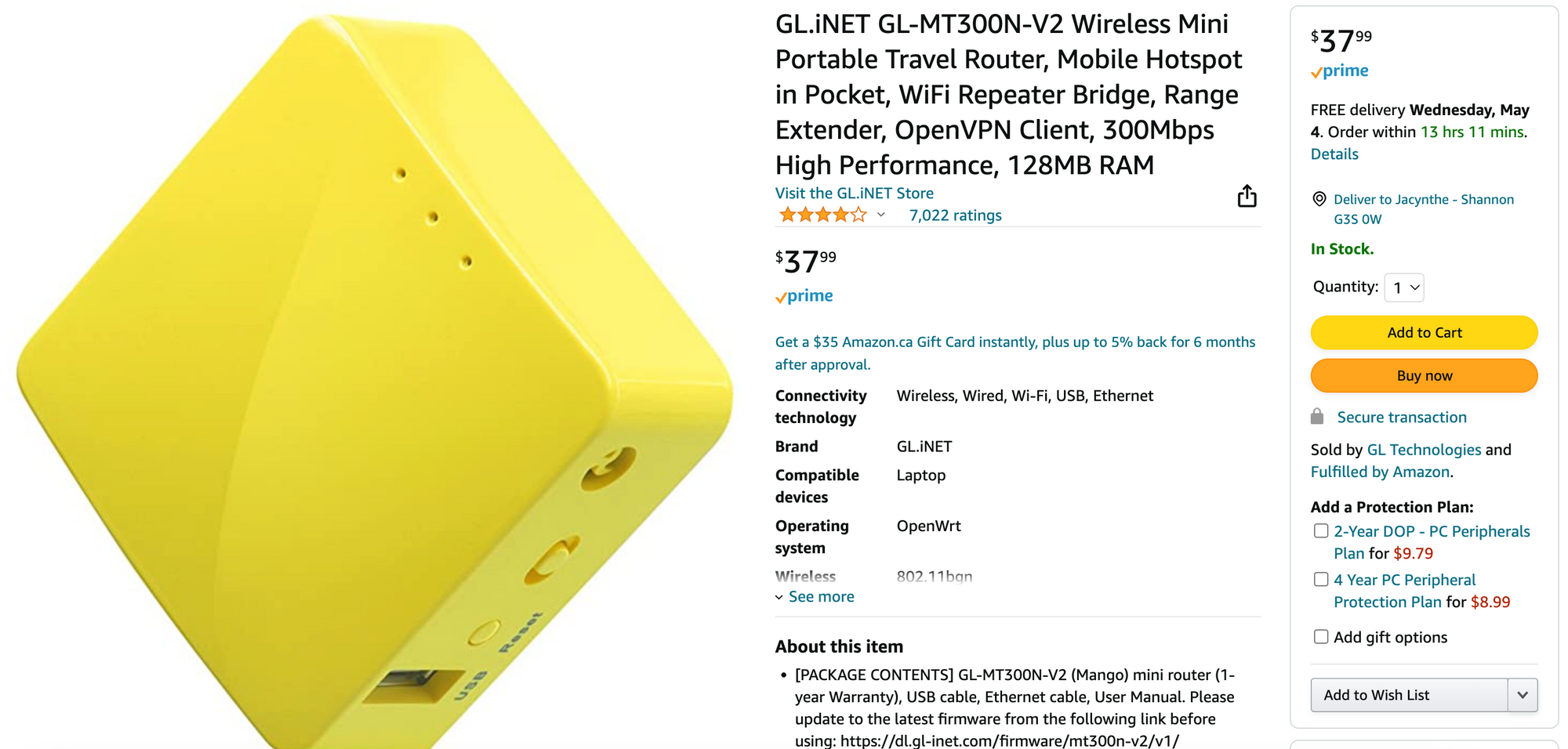GL.iNET GL-MT300N-V2 Router Vulnerabilities and Hardware Teardown